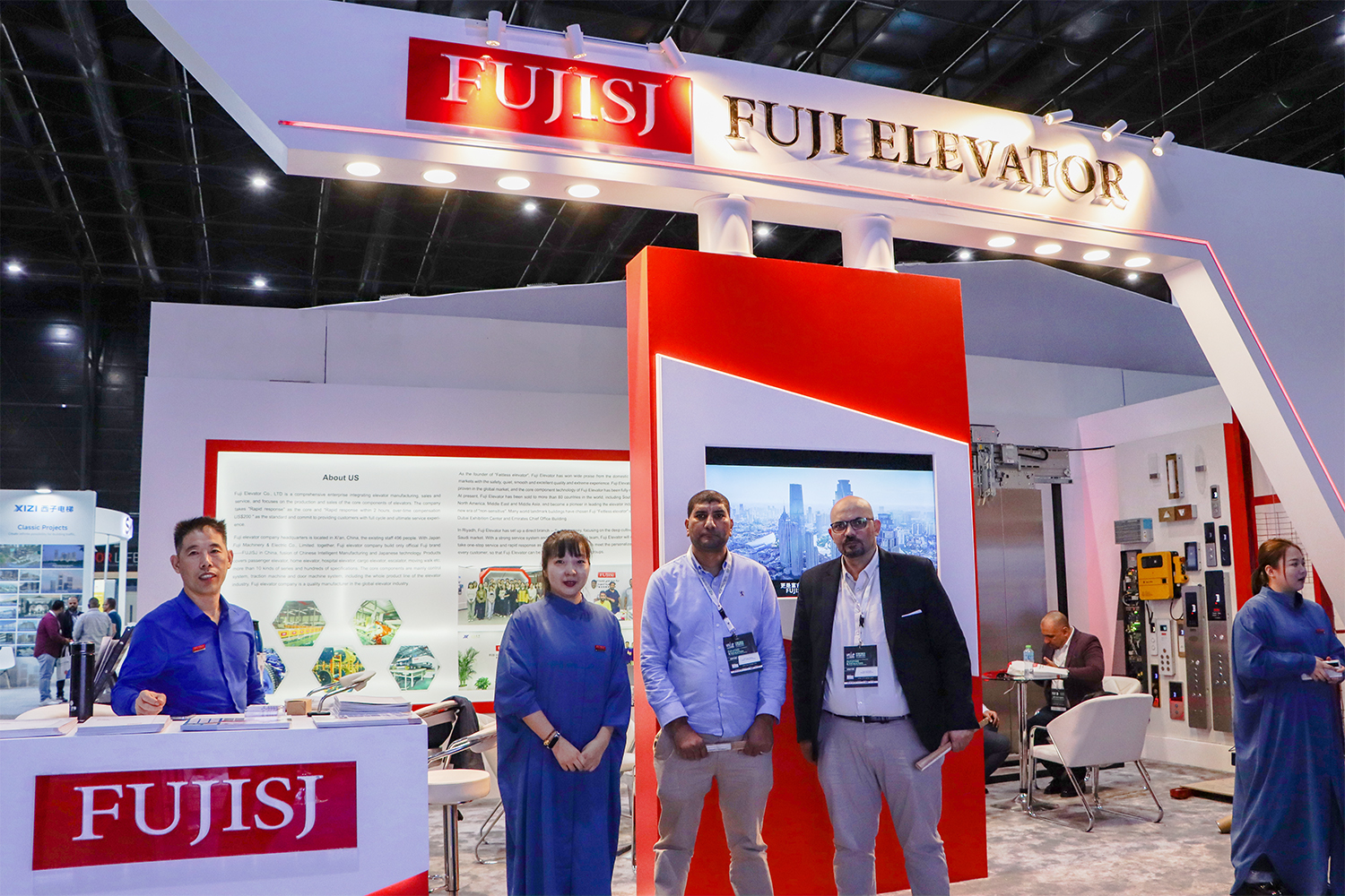 Fuji Elevator Shines at Saudi Elevator Expo